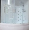 Душевая кабина Royal Bath 140х95 правая белая стекло прозрачное с гидромассажем RB140ALP-T-R - 0