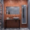 Мебель для ванной DIWO Элиста 120 чёрный мрамор, с раковиной Moduo 55 Leaf (комплект, гарнитур) 555927 - 0
