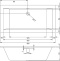 Акриловая ванна Riho Rething Cubic 180х90 B107001005 - 2