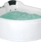 Акриловая ванна Gemy 170x130 с гидромассажем  G9086 B L - 0