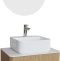 Мебель для ванной STWORKI Ноттвиль 60 дуб верона, без выреза под смеситель 444537 - 5