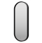 Зеркало Brevita Saturn 50x115 с подсветкой, черный  SAT-Dro1-050-black - 2