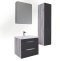Шкаф пенал для ванной Grossman ТАЛИС бетон пайн/серый  303507 - 2