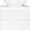 Тумба с раковиной Style Line Монако 60 Plus, осина белая - 4