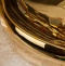 Раковина накладная CeramaLux NC 48 см золото  433GG - 1