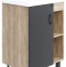 Комплект мебели Onika Тимбер 50 серый матовый/дуб сонома (105035) - 1