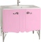 Мебель для ванной Bellezza Эстель 90 розовая - 1