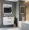 Мебель для ванной STWORKI Эстерсунд 90 белая матовая 440891 - 2