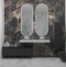 Тумба Armadi Art Flat Valessi Uno-S 140 подвесная черный глянец 897-140-A glossy - 1