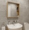Мебель для ванной DIWO Углич 60 в скандинавском стиле, белый, под дерево 461721 - 5
