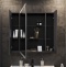 Зеркало-шкаф STWORKI Кронборг 90 см , навесной , в стиле лофт , черная , левый , прямоугольный 1A262202KB820 - 2