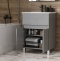 Комплект мебели Aquaton Форест 60 серый матовый - 3