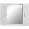 Зеркало-шкаф Stella Polar Концепт 80 с подсветкой белый SP-00000059 - 2