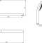 Универсальный смеситель STWORKI by Damixa Дублин HFDB95000 хром, однорычажный, с длинным изливом, настенный, латунь - 2