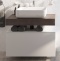 Мебель для ванной STWORKI Ольборг 80 столешница дуб карпентер, без отверстий, с тумбой 80, с раковиной STWORKI Soul 1 белой 489285 - 3