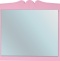 Зеркало Bellezza Эстель 90 розовое 4618315000095 - 0