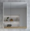 Зеркало-шкаф STWORKI Стокгольм 80 , навесной, белый, под дерево,
квадратный 1A227402SG010 - 0