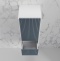 Шкаф-пенал Style Line Стокгольм 36 серый ЛС-00002317 - 2