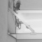 Шторка на ванну AM.PM Gem W90BS-080-140CM стекло матовое - 6