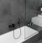 Смеситель Hansgrohe Vernis Shape 71450670 для ванны с душем, черный - 1