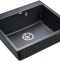 Комплект Мойка кухонная Paulmark Kante PM106052-BLM черный металлик + Смеситель Paulmark Essen Es213011-418 для кухонной мойки, черный металлик - 2