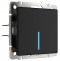 Сенсорный выключатель одноклавишный с функцией Wi-Fi Werkel черный W4510608 4690389171185 - 0