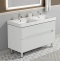 Комплект мебели SanVit Форма 120 двойная белый глянец - 1