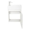 Комплект мебели Belbagno Kraft Mini 50 R белый матовый - 6