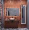 Мебель для ванной DIWO Элиста 120 чёрный мрамор, с раковиной Moduo 40 RING 555909 - 0