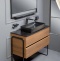 Мебельная раковина Armadi Art Vallessi 875, черная - 2