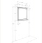 Комплект мебели подвесной Aquaton Леон 80 белый - 10