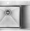Мойка кухонная Paulmark Atlan 78 L брашированная сталь PM217851-BSL - 0