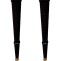 Ножки для тумбы Boheme Armadi Art Vallessi Avangarde Denti 25 черный 847-B-25 - 0
