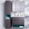 Мебель для ванной Бриклаер Кристалл 70 софт графит - 0