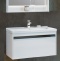 Комплект мебели Aquaton Капри 80 белый глянцевый - 1
