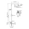 Душевая система WasserKraft 40 с термостатом хром A199.119.141.087.CH Thermo - 2