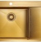Мойка кухонная Paulmark Elde 78 L золото PM807851-BGL - 0