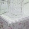 Мебель для ванной Sanflor Адель 65 белая, патина серебро - 9