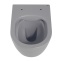 Унитаз подвесной Abber Bequem безободковый с сиденьем микролифт серый матовый AC1104MG - 5