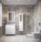 Мебель для ванной STWORKI Хадстен 80 белая, в классическом стиле, подвесная (комплект, гарнитур) 540907 - 1