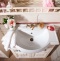 Мебель для ванной Бриклаер Кантри 80 бежевый дуб - 4