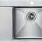 Мойка кухонная Paulmark Elde 78 R брашированная сталь PM807851-BSR - 0