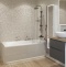 Смеситель для ванны с душем STWORKI by Damixa Стокгольм HFSG10030 черный, однорычажный, латунь, настенный, матовый - 5