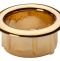 KERASAN Ghiera 24 Кольцо для раковин и подвесного биде 1026, цвет золото 811033 - 1