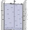 Душевая дверь в нишу Good Door Galaxy WTW-130-C-CH профиль хром ГЛ00005 - 4