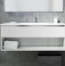 Комплект мебели Sanvit Контур 100 белый глянец - 1