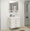 Мебель для ванной Comforty Никосия 60Н дуб белый - 0