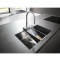 Кухонный смеситель hansgrohe Aquno Select M81, однорычажный, 170, с вытяжным душем, 3jet, sBox 73831000, хром - 3