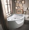 Акриловая ванна Black&White Galaxy GB5008 R 500800R - 1