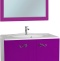 Мебель для ванной Bellezza Эстель 90 фиолетовая - 0